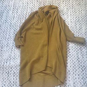 Forever 21 Mustard Yellow Cardigan